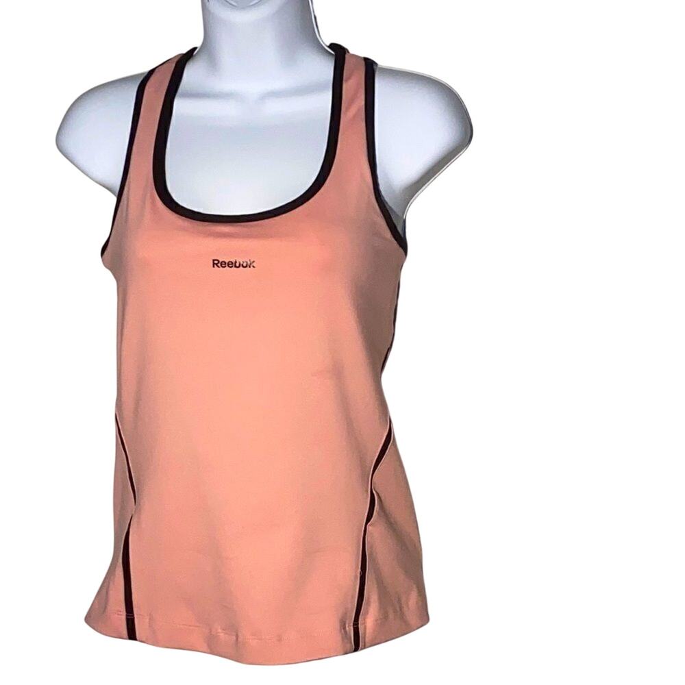 Reebok Pink workout top S Cute Back.